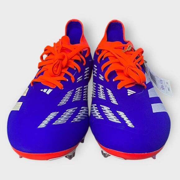 Adidas Predator Pro Elite FG Soccer Cleats Lucid Blue Orange size 10.5 IF6330 - Picture 3 of 12